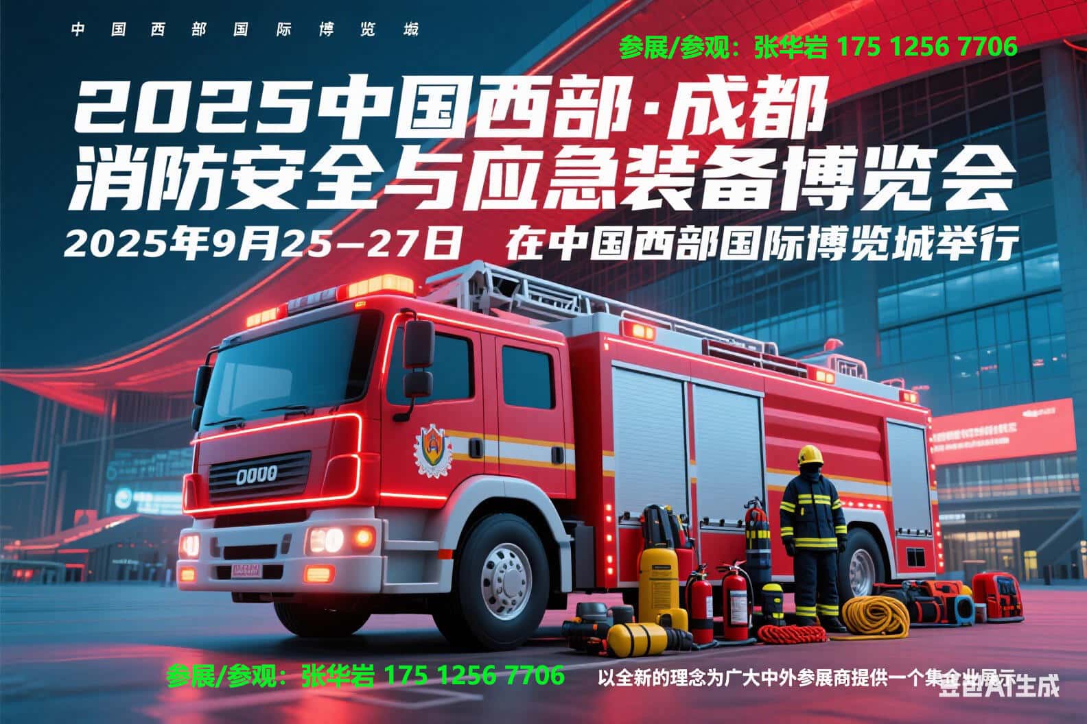 2025成都消防應(yīng)急展｜2025中國西部成都消防安全與應(yīng)急裝備博覽會